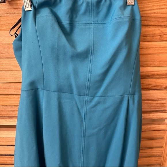 Black Halo Aqua Olsen sheath dress in blue size 12 - Picture 4 of 7